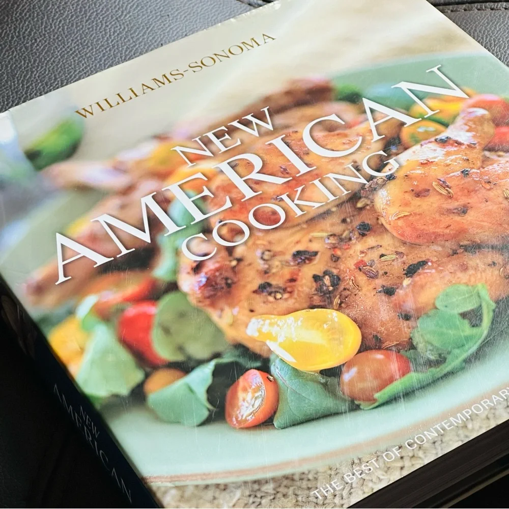 Williams Sonoma New American Cookbook Hardcover Recipe Book